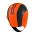 Orca Neopreen swim cap zwart/oranje  LA42.54