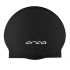 Orca Siliconen badmuts swim cap zwart  DVA0.01