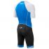 Sailfish Aerosuit comp trisuit korte mouw blauw/wit heren  SL3100-VRR