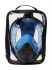 Sea Turtle Flex deluxe Full face snorkelmasker zwart/blauw  ST4080VRR