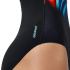 Speedo eco+ print hydrasuit blauw dames  1244518172