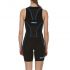 Arena ST front zip mouwloos trisuit zwart dames  AR1A914-55