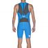 Arena ST rear zip mouwloos trisuit blauw heren  AR1A919-88VRR