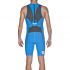 Arena ST rear zip mouwloos trisuit blauw heren  AR1A919-88VRR