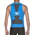 Arena ST mouwloos tri top blauw heren  AR1A920-88VRR