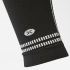 Stox Running Calf sleeves zwart/licht grijs heren  RUNCSLM-8011