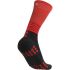 Compressport mid compressie sokken Oxygen zwart/rood  MDS-R-99RDVRR