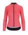 Assos UMA GT Summer lange mouw fietsshirt roze dames  12.24.280.71