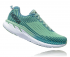 Hoka One One Clifton 5 hardloopschoenen groen dames  1093756-LSMB-VRR