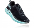 Hoka One One Clifton 6 hardloopschoenen zwart/blauw dames  1102873-BASY-VRR