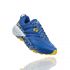 Hoka One One Speedgoat 3 trail hardloopschoenen blauw/geel dames  1099734-PBBM-VRR