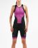 2XU Perform mouwloos trisuit zwart/roze dames  WT5533d-BLK/VBM