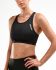 2XU Perform tri crop zwart dames  WT5535a-BLK/BLK