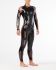 2XU Propel pro lange mouw wetsuit zwart/rood dames  WW5125c-BLK/NMN