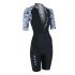 Zone3 Lava korte mouw trisuit grijs dames  TS23WLSS109